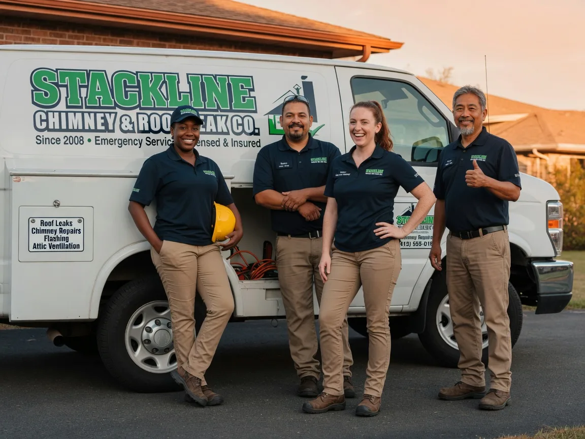 Chimney flashing repair company in Hemlock, NY
